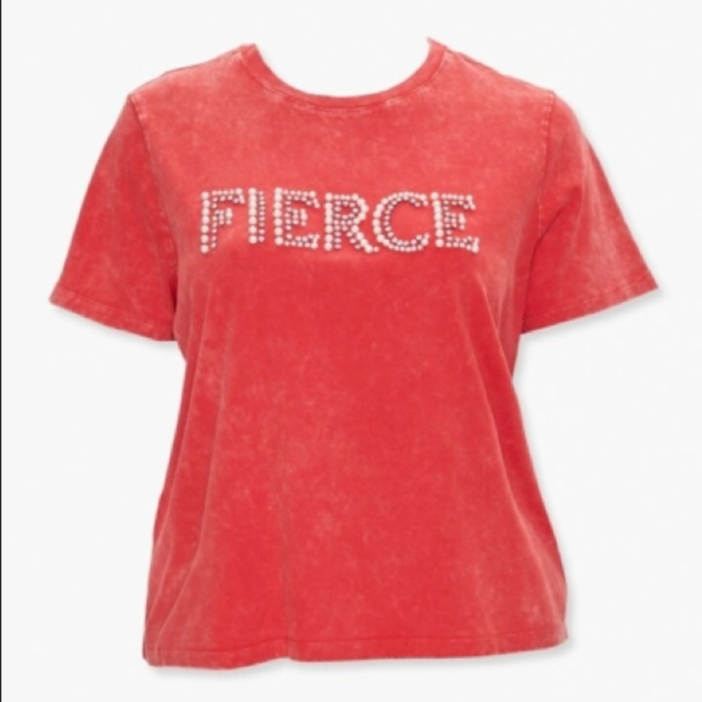 Pearl-Embellished Tee